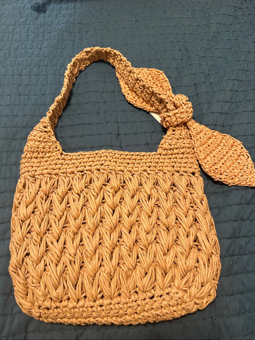 a new day Handwoven Shoulder Bag